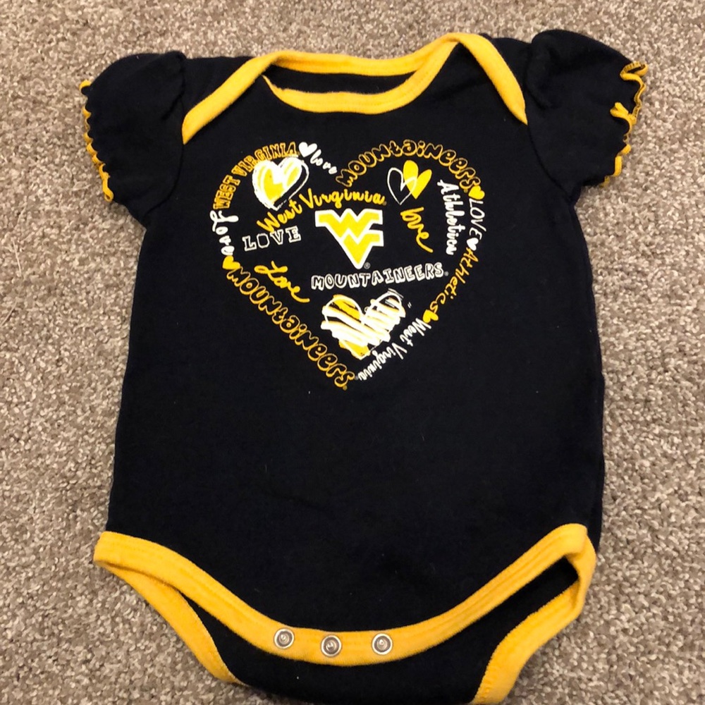 WVU onesie